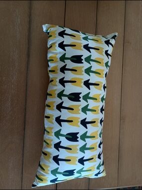 IKEA Yellow, Green & Black Arrow-Print Accent Pillow